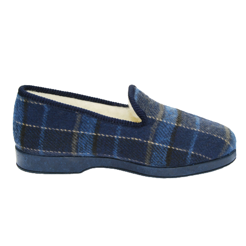 Charentaises BUCHANAN tartan brun