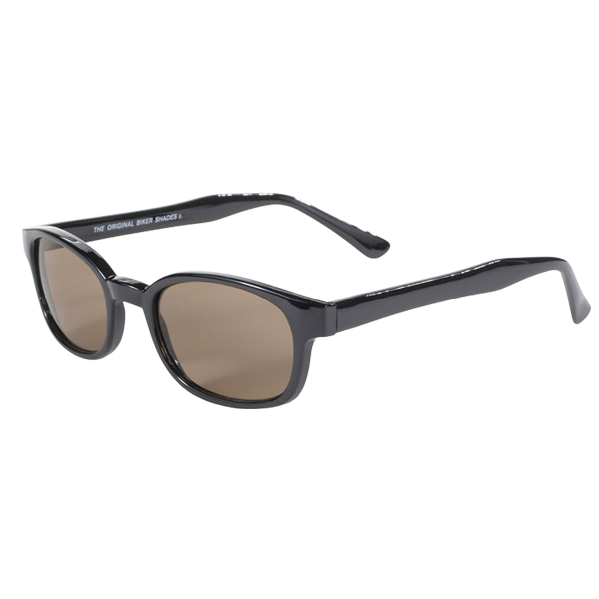 X-KD's 1121 - Marron Foncé - Monture noir mat - Lunettes de soleil
