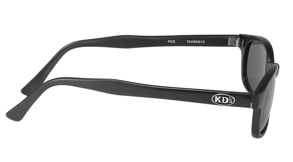 X-KD's 10010 - Fumées - Monture noir mat - lunettes de soleil