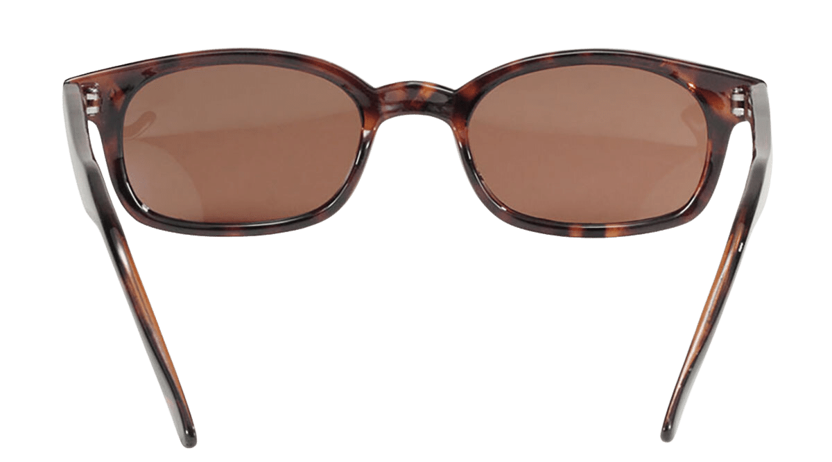 X-KD's 10029 - Ambrées Polarisées - décor Écaille De Tortue - Lunettes de soleil