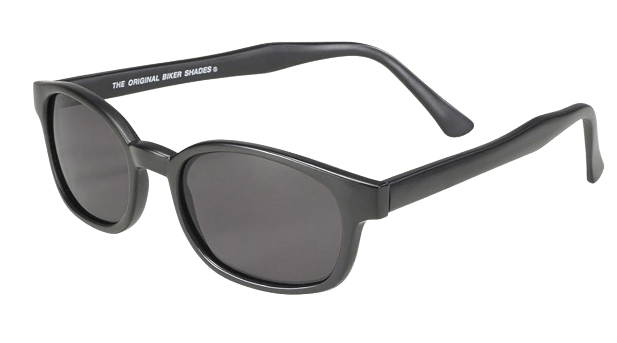 X-KD's 10010 - Fumées - Monture noir mat - lunettes de soleil