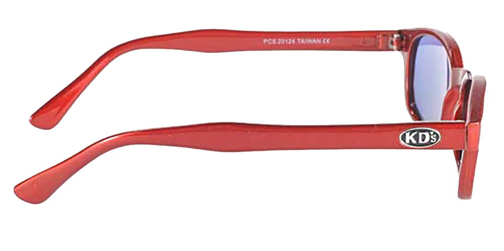 KD's 20124 - Rouge Métal - lunettes de soleil