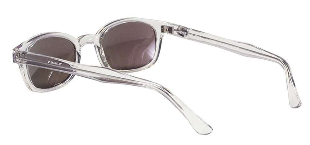 X-KD's 12018 - Cristal - verres miroir colorés - Lunettes de soleil