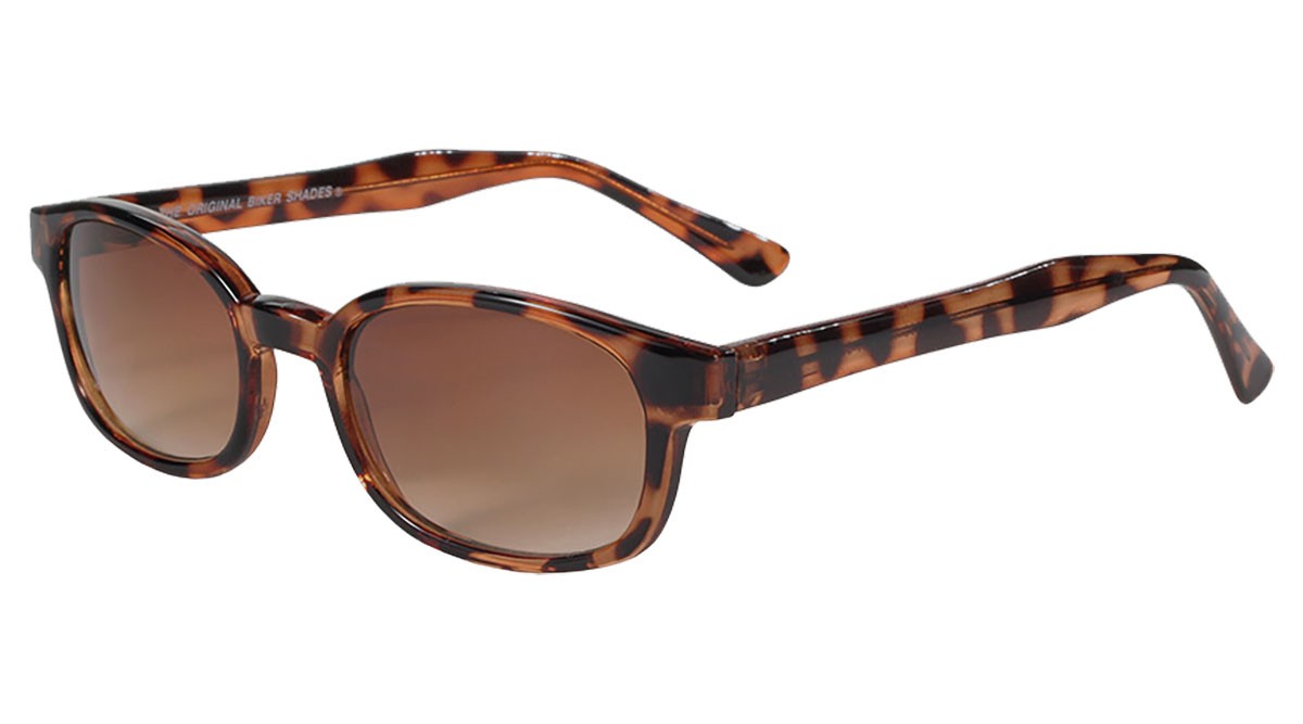 X-KD's 100 - Ambrée - monture façon écaille de tortue - Lunettes de soleil