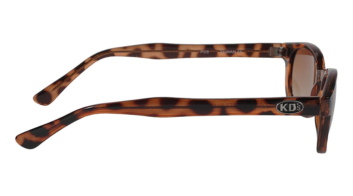 X-KD's 100 - Ambrée - monture façon écaille de tortue - Lunettes de soleil