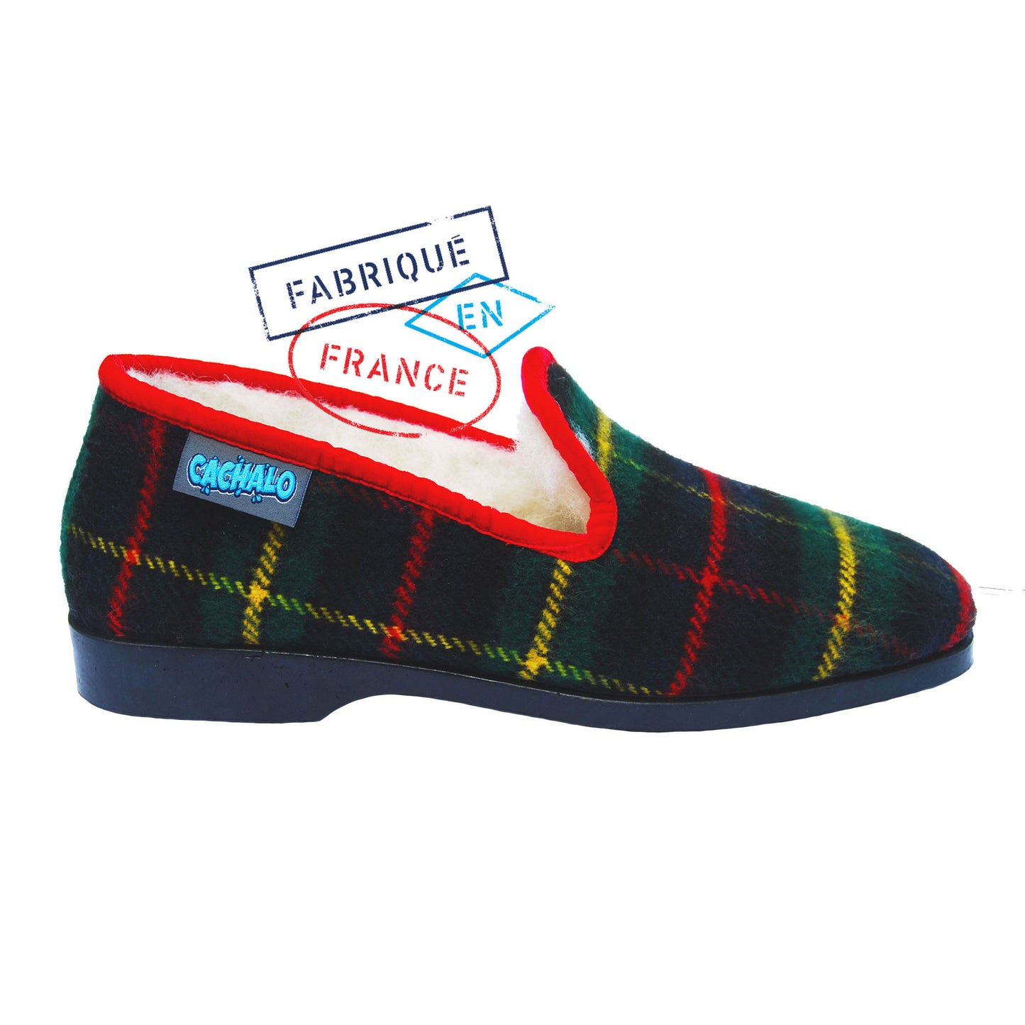Chaussons charentaises homme Royal Marines