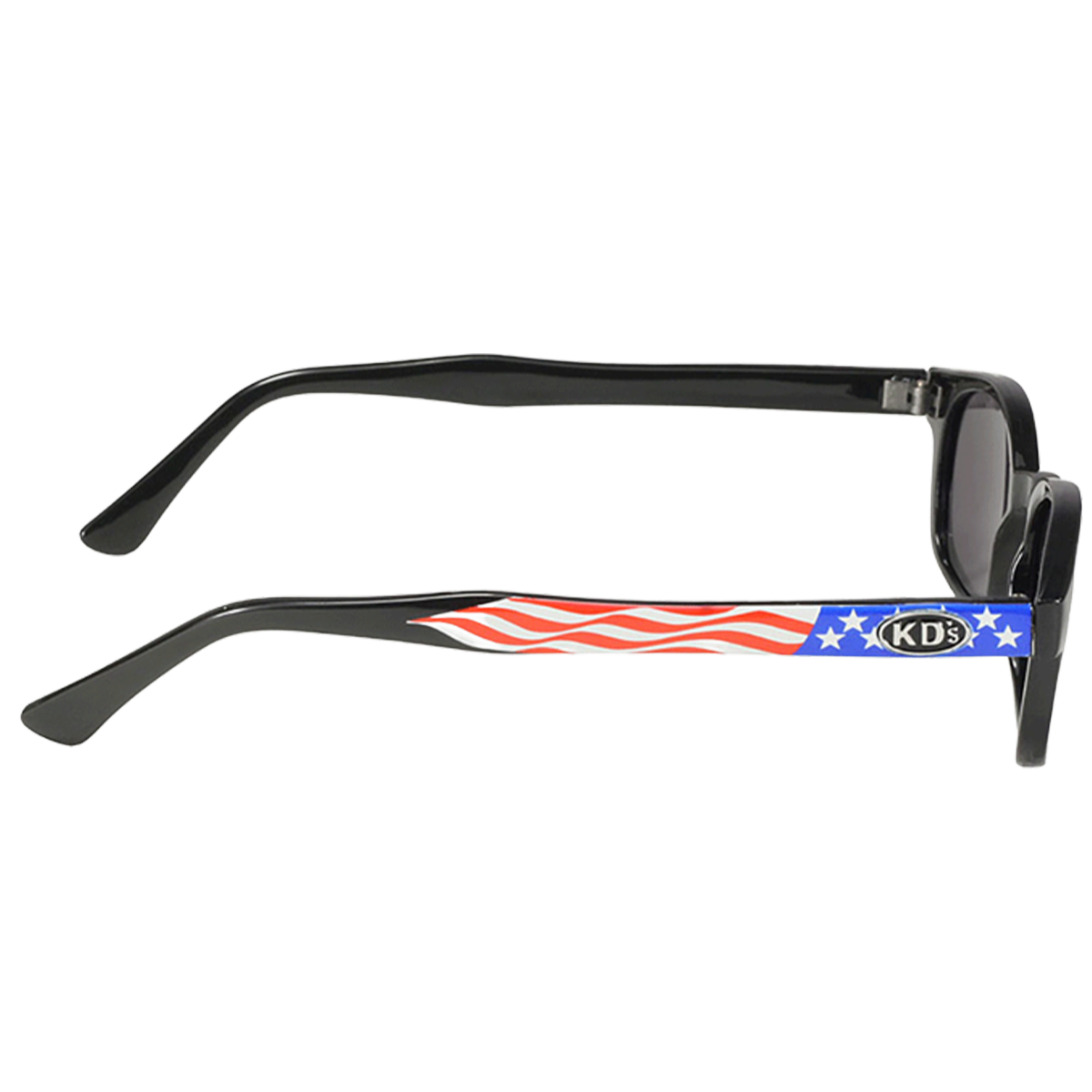 KD's 20050 - Verres fumés - Décor drapeau US - Lunettes de soleil