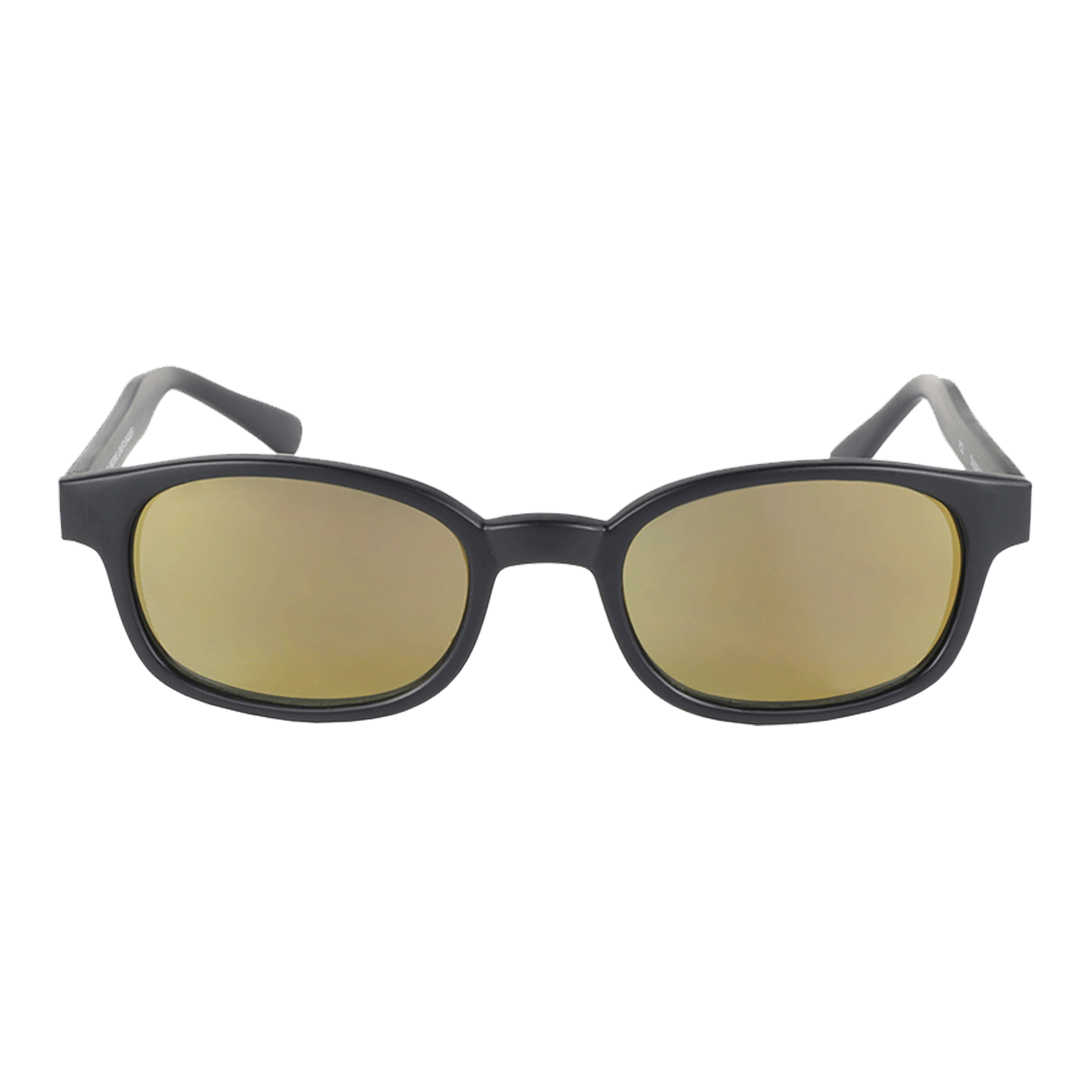 X-KD's 1000 - Dorées miroir - Monture noir mat - Lunettes de soleil