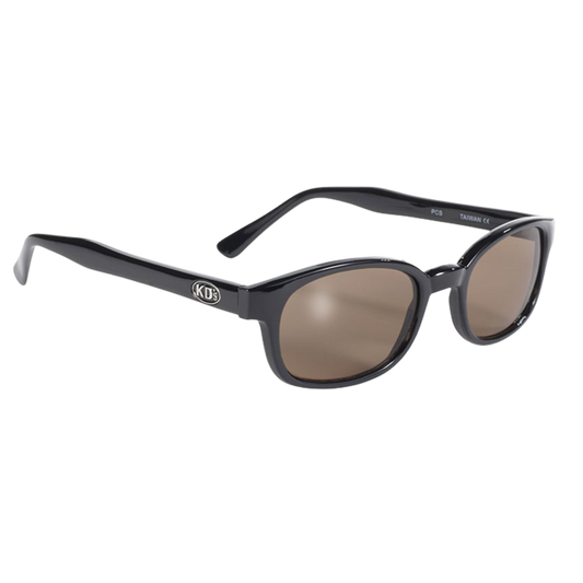 X-KD's 1121 - Marron Foncé - Monture noir mat - Lunettes de soleil