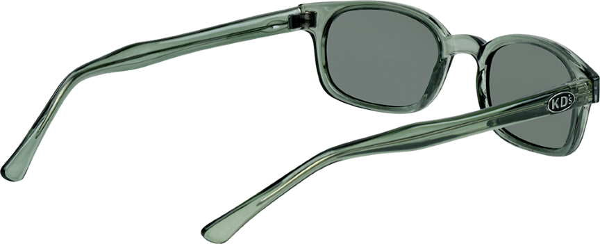 X-KD's 11269 – Verres verts polarisés – Monture vert translucide