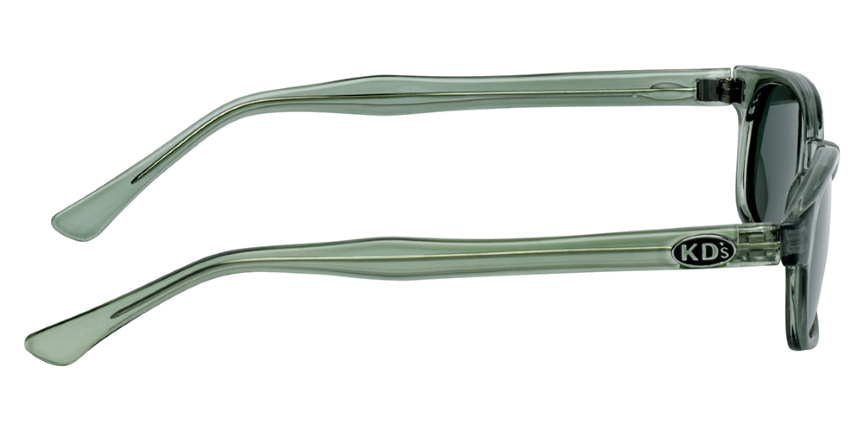 X-KD's 11269 – Verres verts polarisés – Monture vert translucide