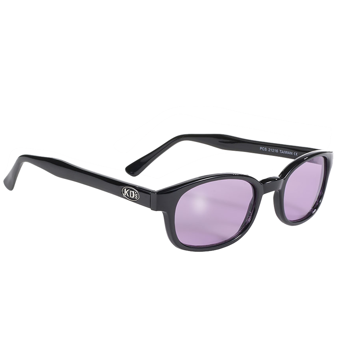 kd's 21216 lunettes de soleil violet 3/4 avant droite