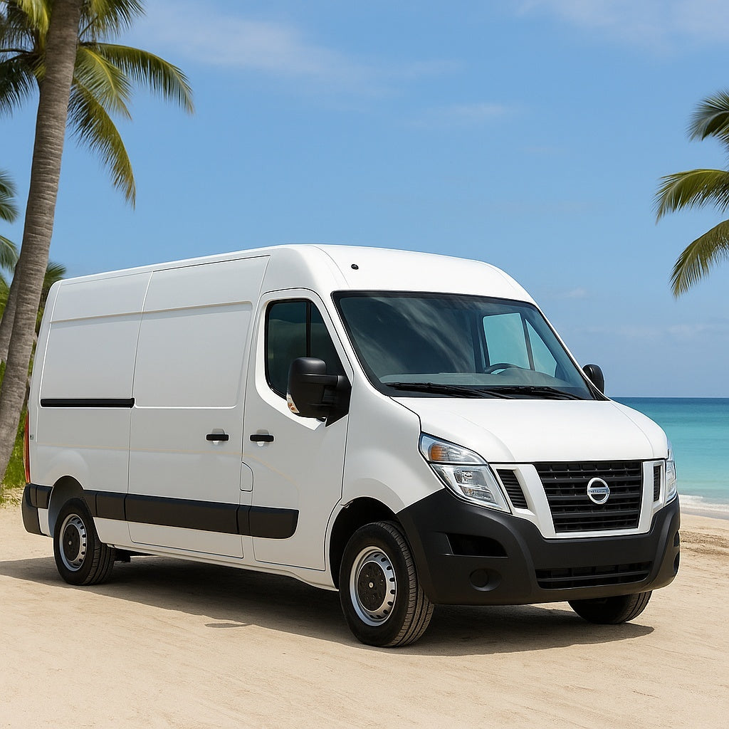 Nissan NV400 - kit de protection et aménagements bois et polypro UGF  - Distribué par Cachalo