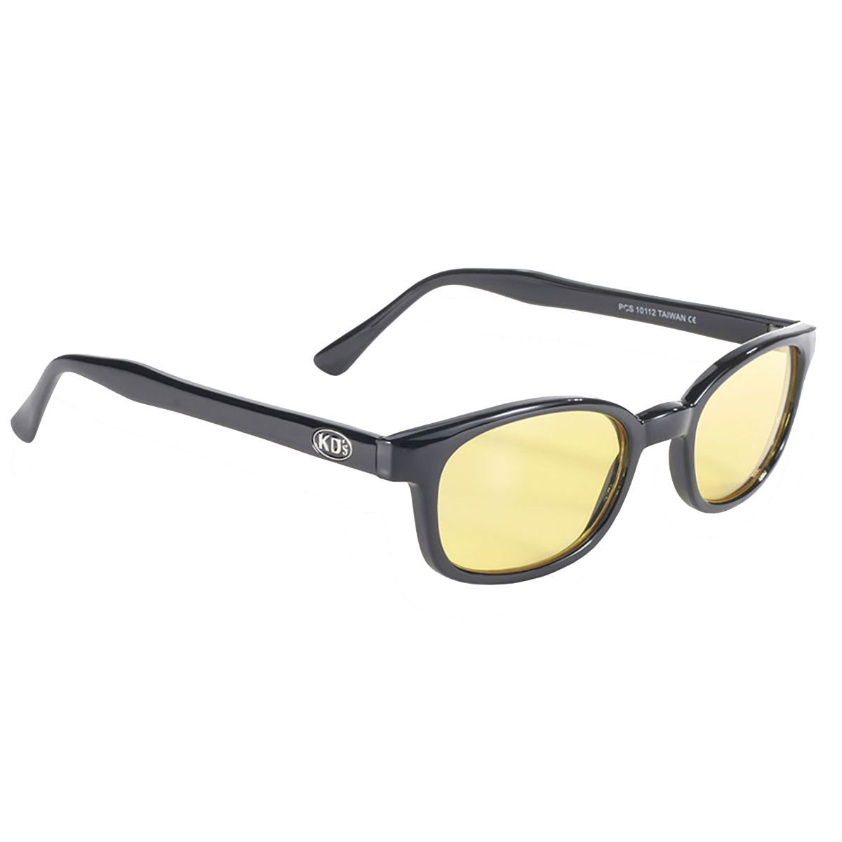 X-KD's 10112 – Verres jaunes – Monture noir brillant
