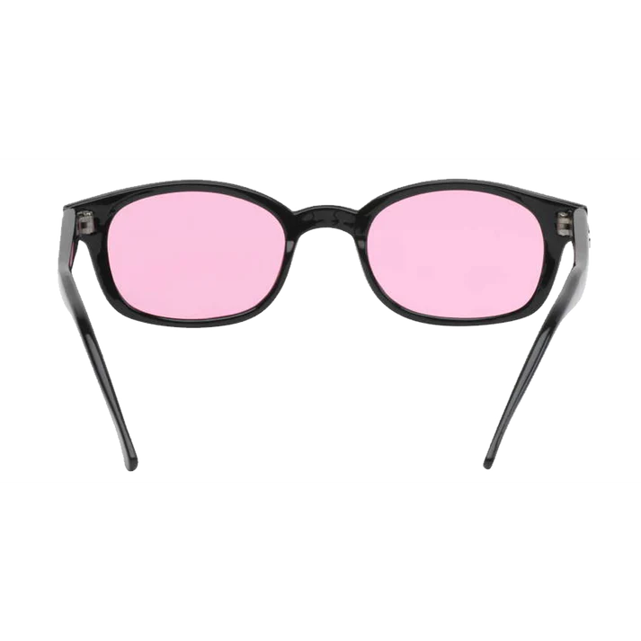 X-KD's 1014 – Verres rose clair – Monture noir brillant