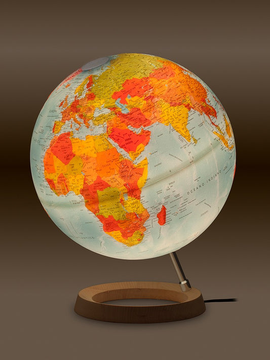 Mappemonde "FCR" la terre en relief - sicjeg
