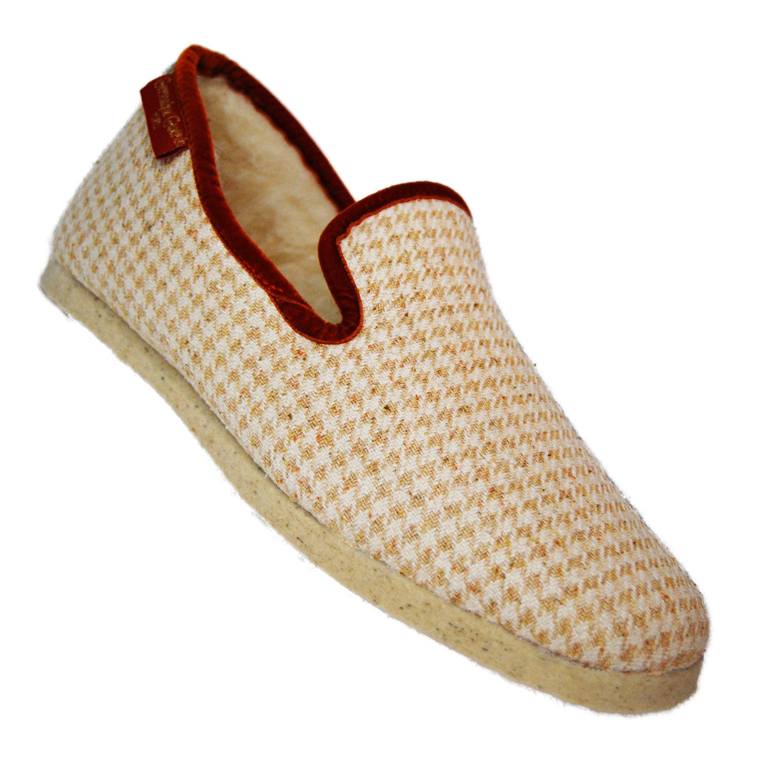 Charentaise Du Berry Made In France - Taille 36 à 53 - 100% Laine Naturelle Chaude Et Confortable