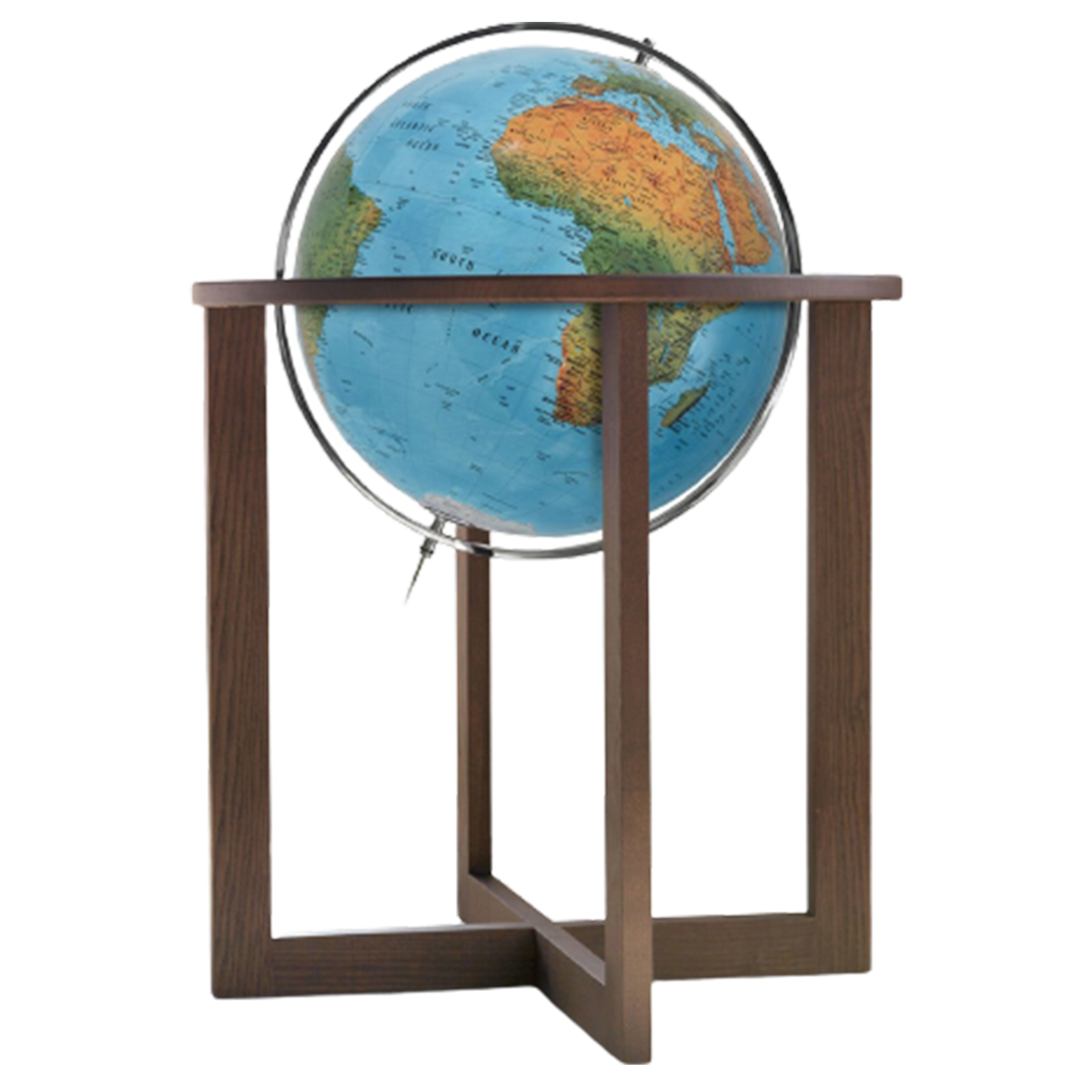 Globe Terrestre Bois Sur Pied | Globe Terrestre Globe Terrestre Bois Sur Pied | Globe Terrestre
