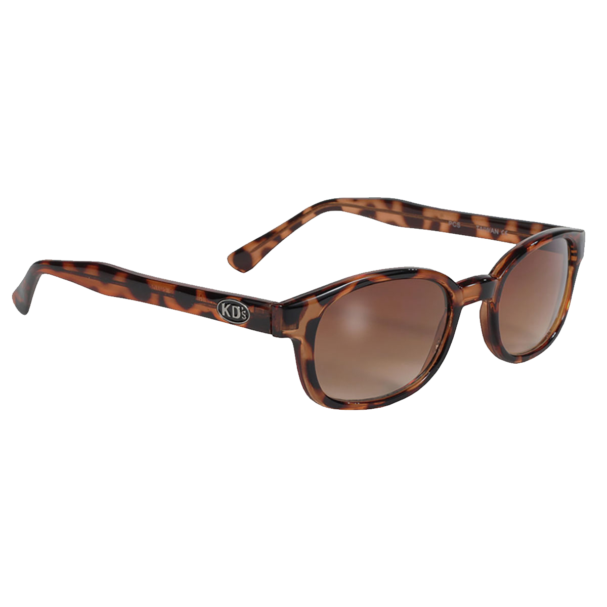 KD's 200 – Verres ambre – Monture écaille brune