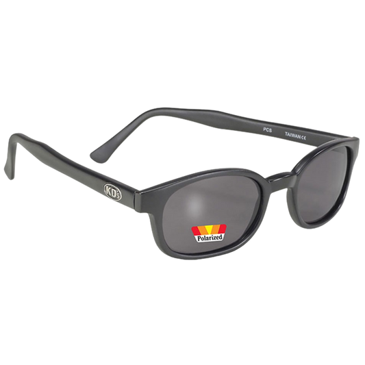 KD's 20019 - Gris Polarisés - Monture noir mat - Lunettes de soleil