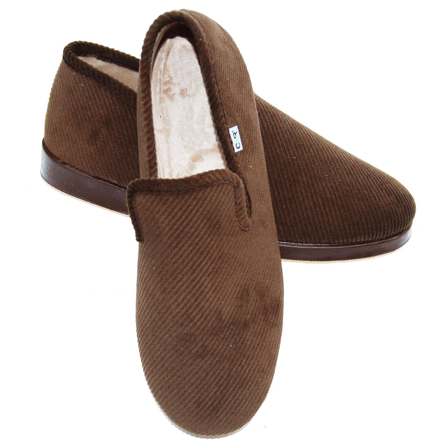 Chaussons charentaises Teviot brown pour homme