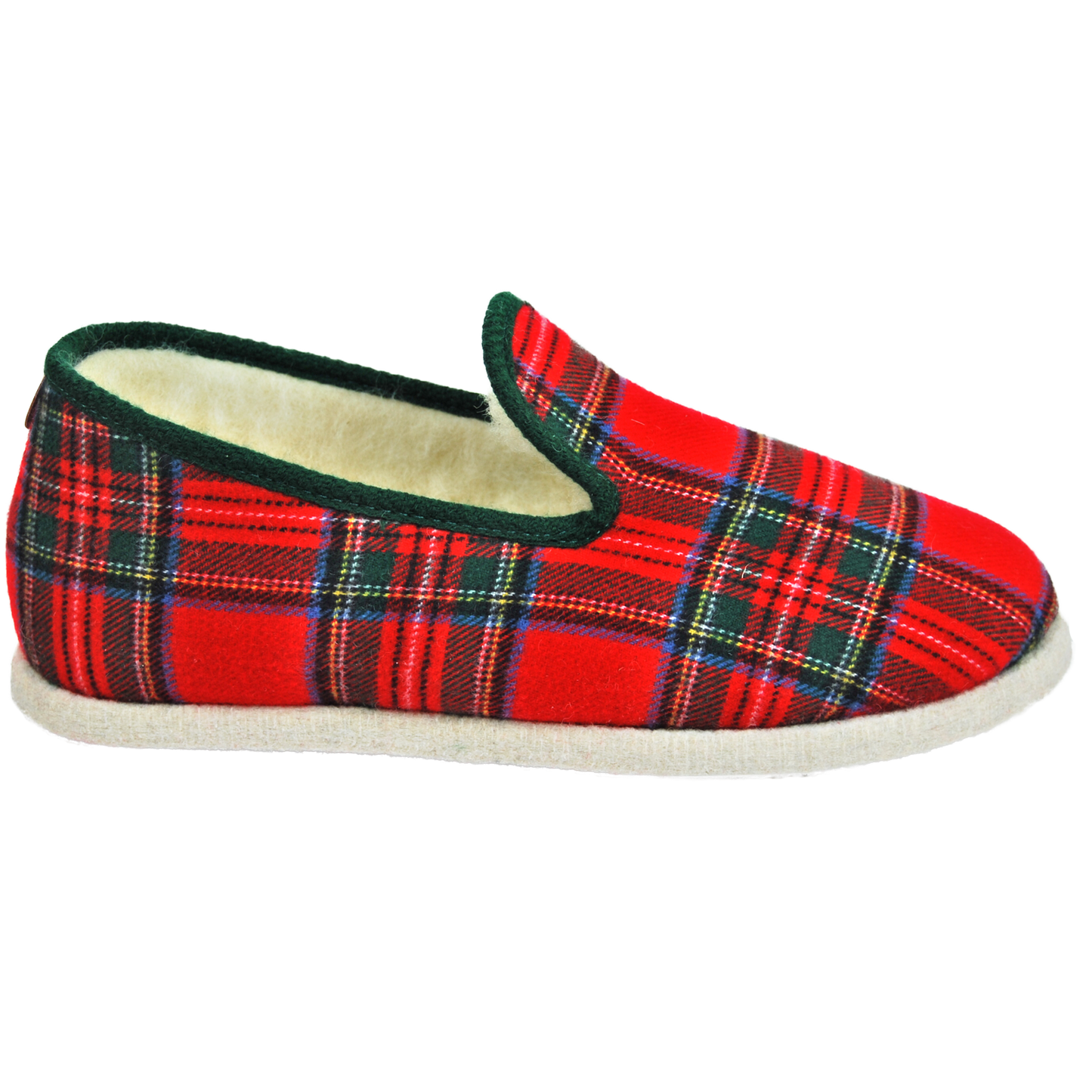 Charentaises BALMORE - Ecossais rouge