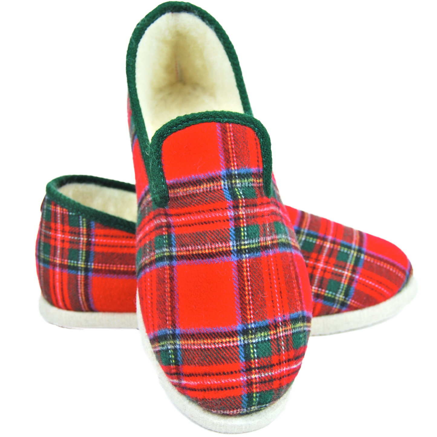 Charentaises BALMORE - Ecossais rouge